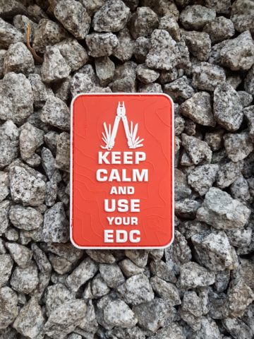 EDC PATCH - Keep Calm and use your EDC