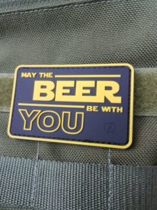 PVC Patch - May The BEER Be With YOU Patch