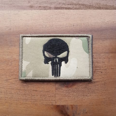 Punisher Patch Tarnmuster Teampatch Airsoft
