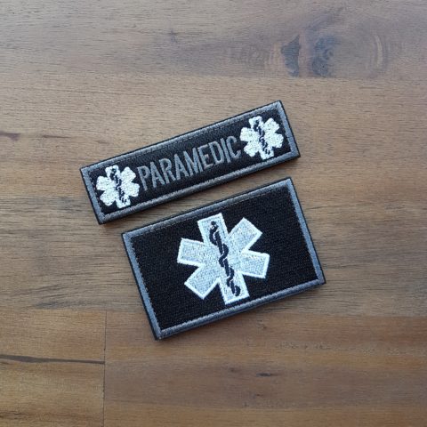 Paramedic Patch schwarz