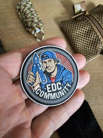 EDC Aufnäher
